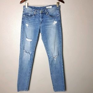 BLANKNYC classique skinny distressed jeans
